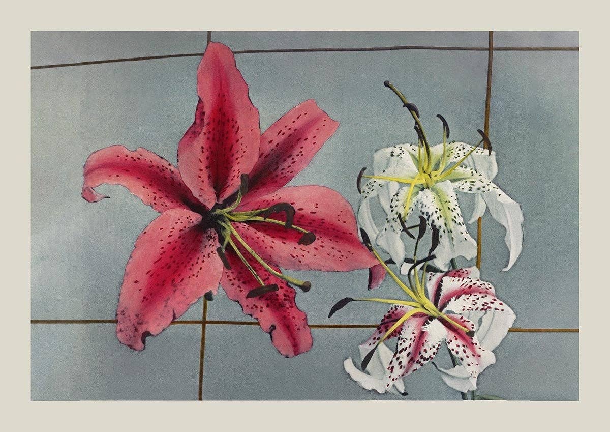 Lirio colorido III de Ogawa Kazumasa
