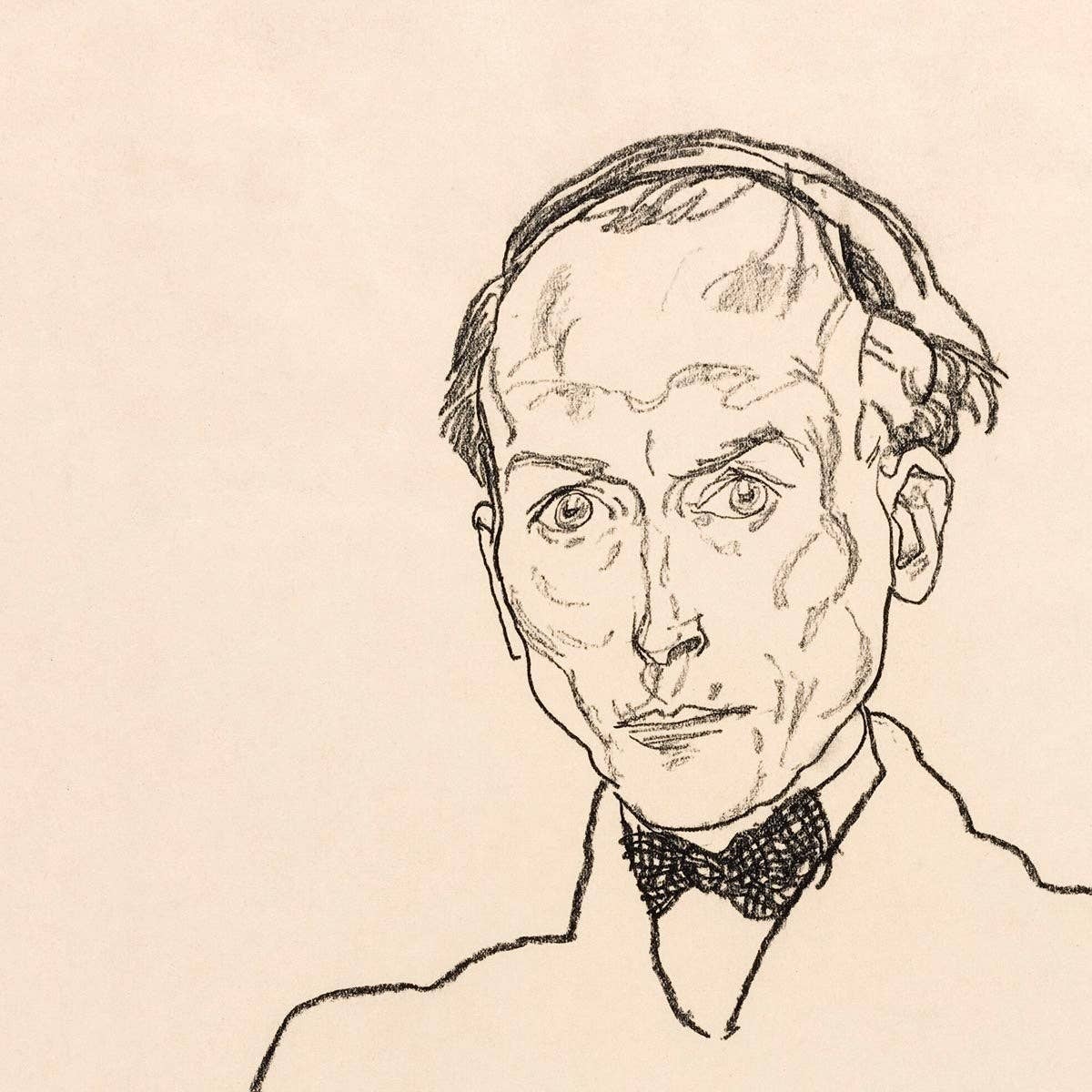 Dr Ernst Wagner by Egon Schiele
