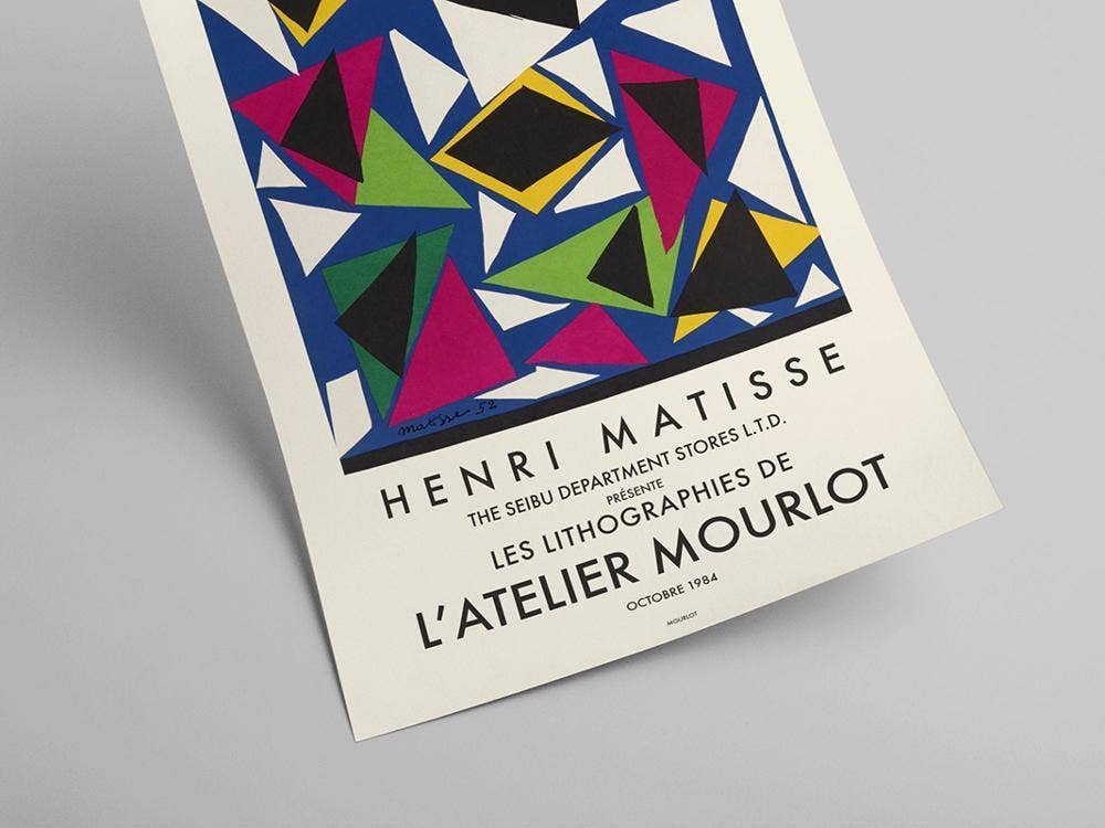 Henri Matisse, L'Atelier Mourlot, Francia 1984