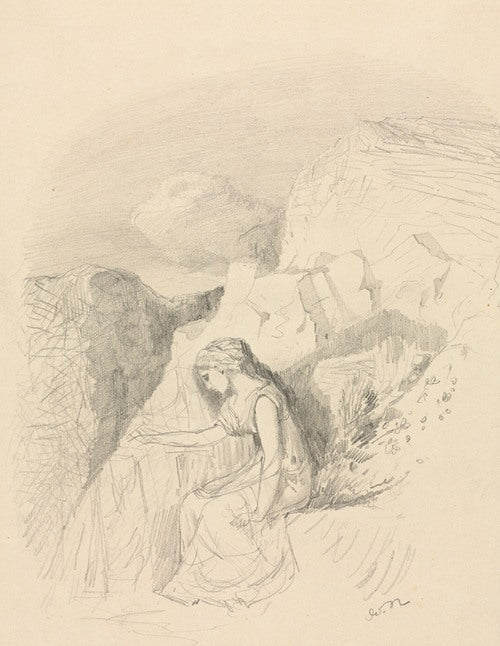 Melancholy (c. 1868) by Odilon Redon