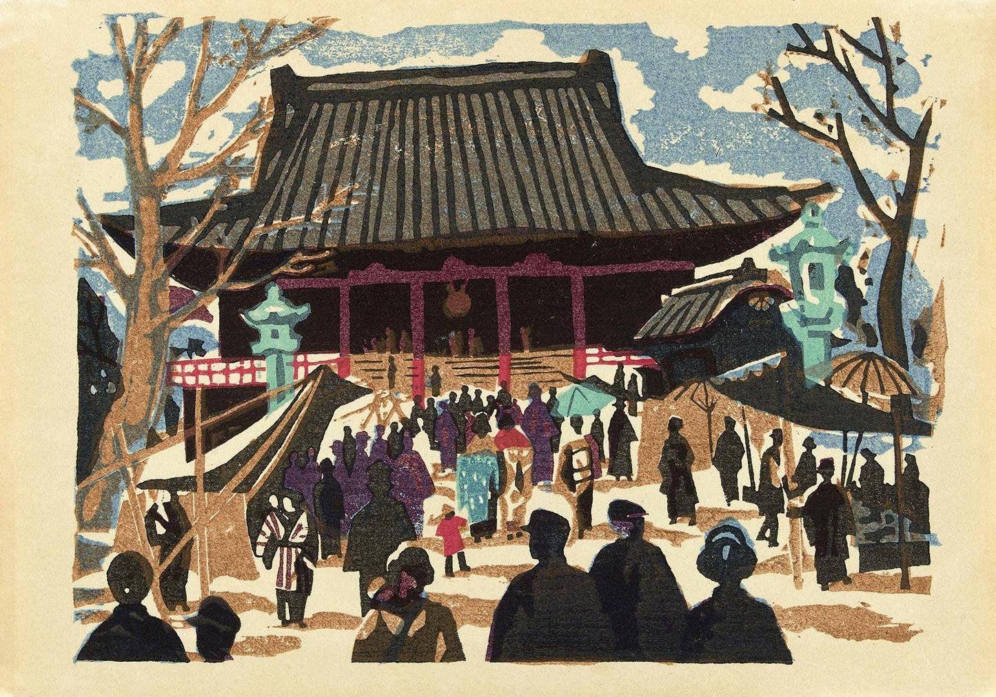 Asakuna Kannon Temple by Saitô Kiyoshi