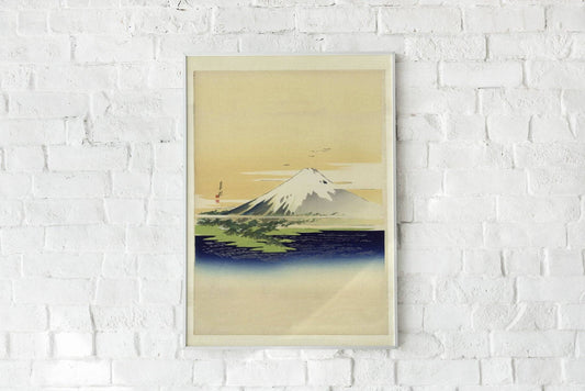 Fuji Mount by Ogata Gekkô Poster