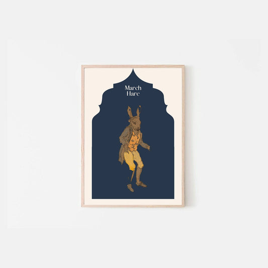 Liebre de marzo de Alicia en el país de las maravillas