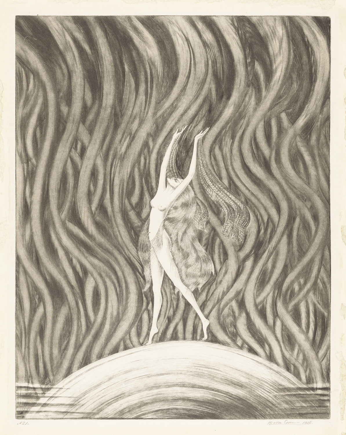Dancing Woman by Hein von Essen