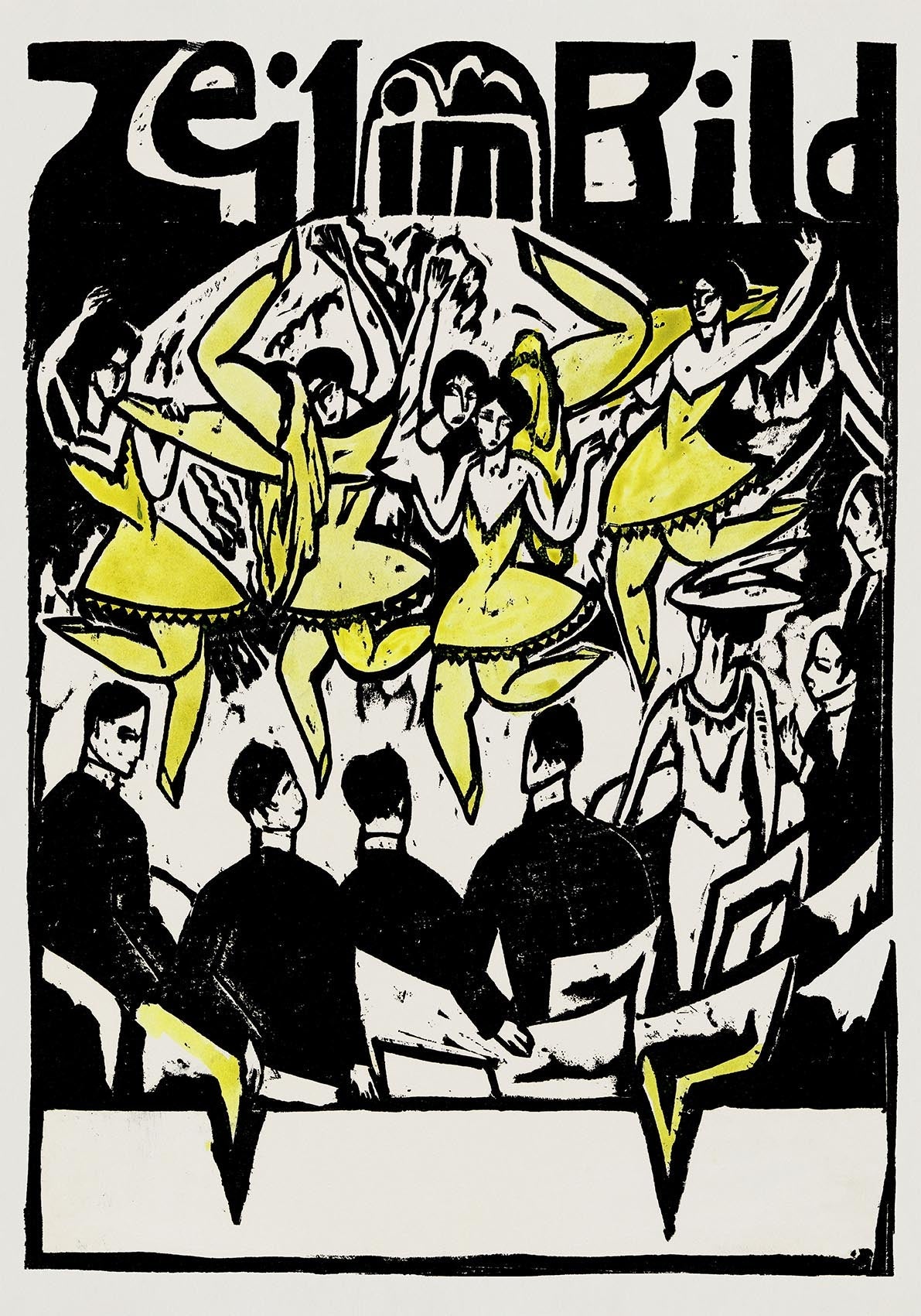 Bailarines en el Palacio de Hielo de Ernst Kirchner