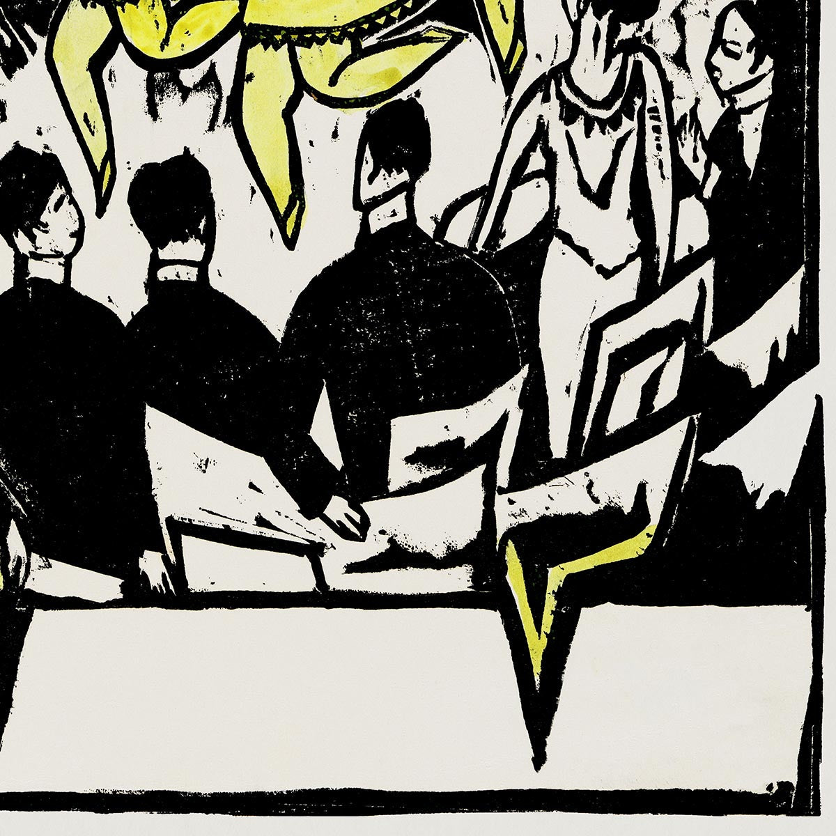 Bailarines en el Palacio de Hielo de Ernst Kirchner