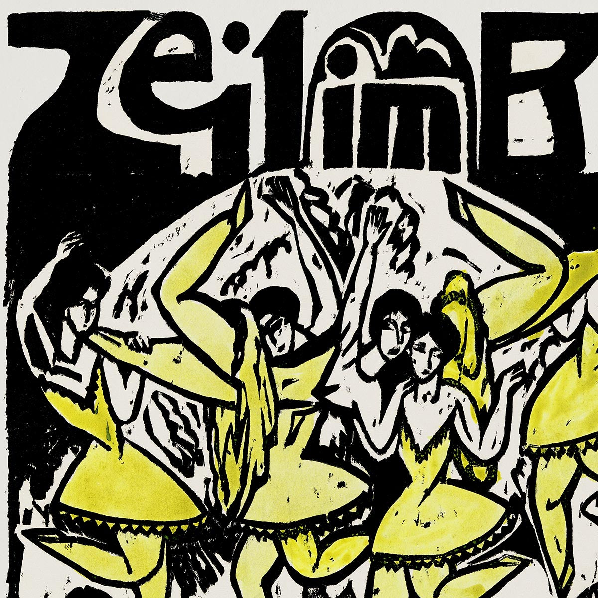 Bailarines en el Palacio de Hielo de Ernst Kirchner