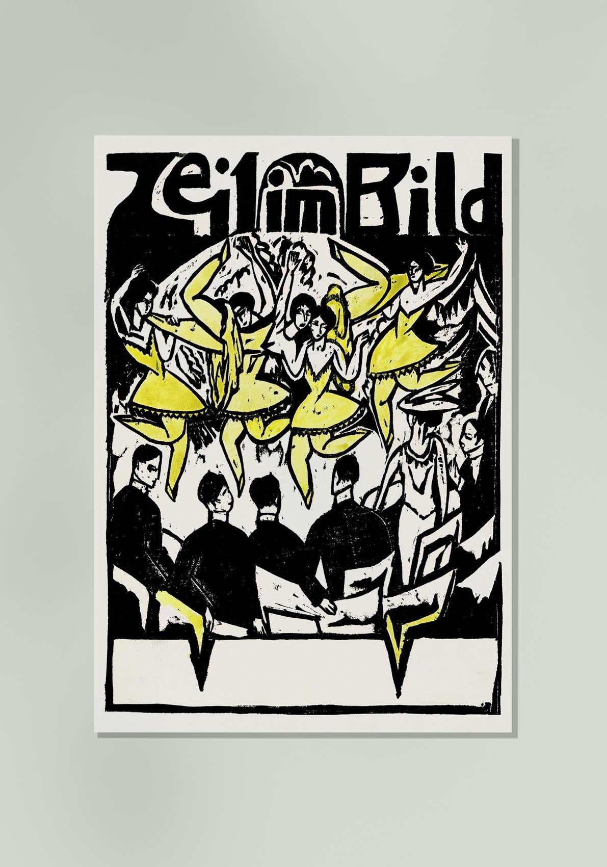 Bailarines en el Palacio de Hielo de Ernst Kirchner