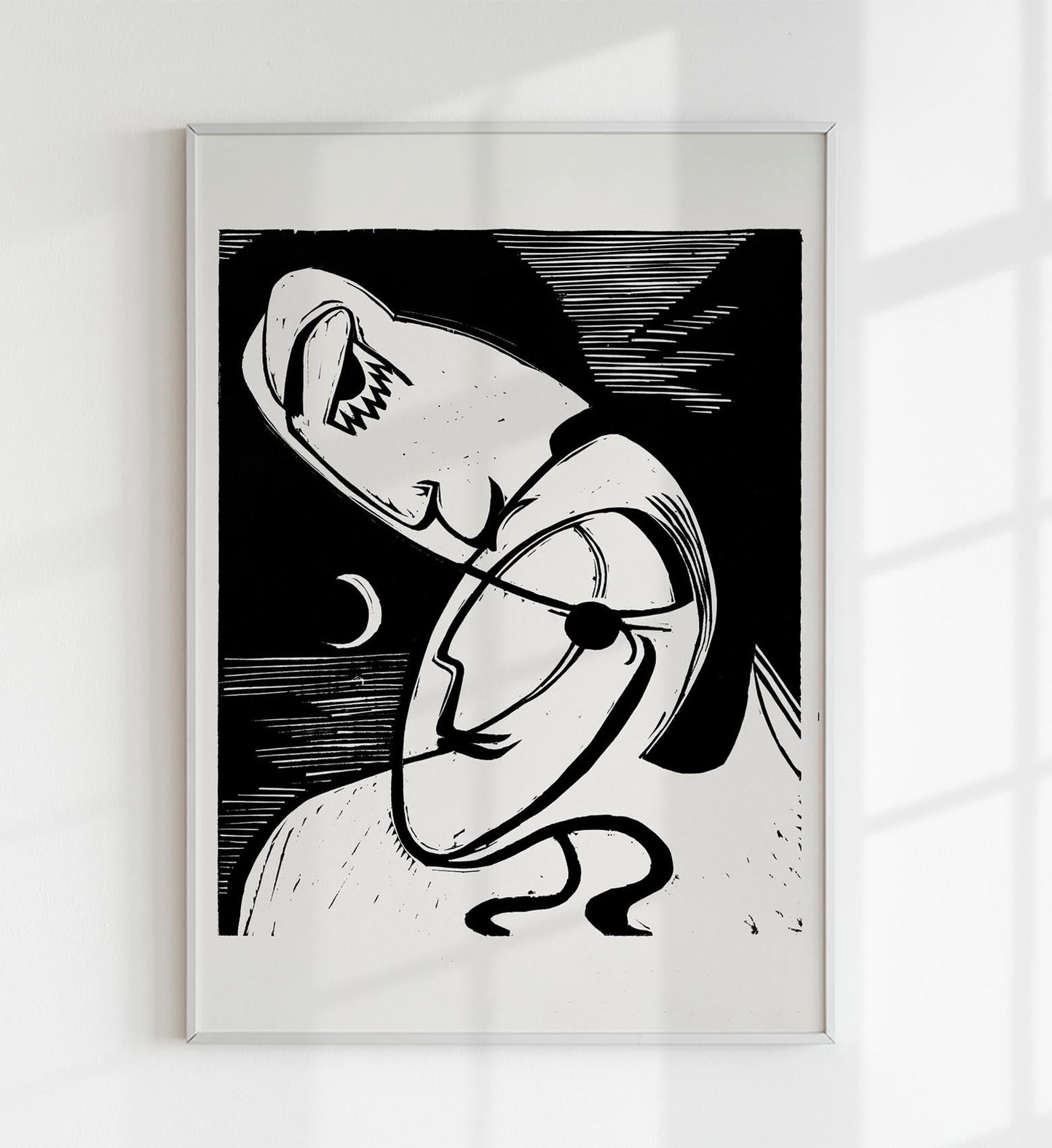 The Kiss by Ernst Kirchner