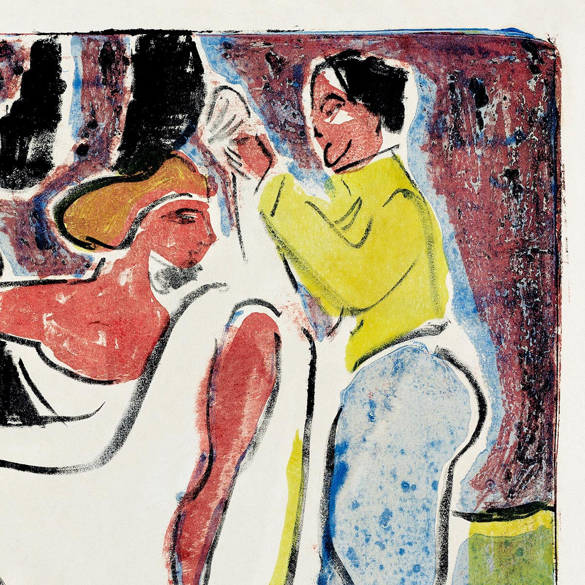 Bailarinas rusas de Ernst Kirchner