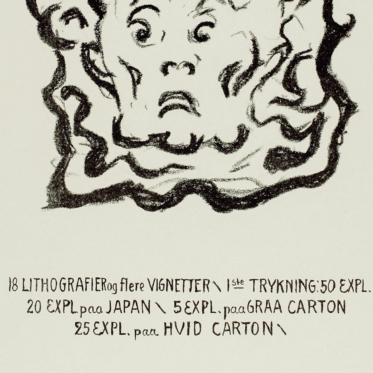 Póster de arte Alfa y Omega de Edvard Munch