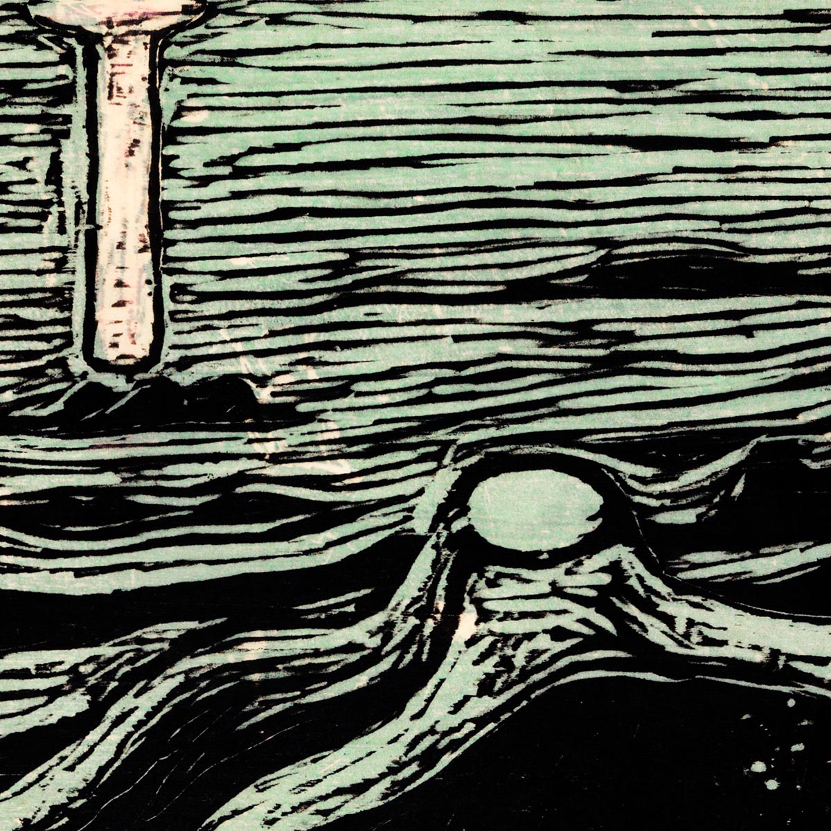 Afiche de la exposición Mystical Shore Munch