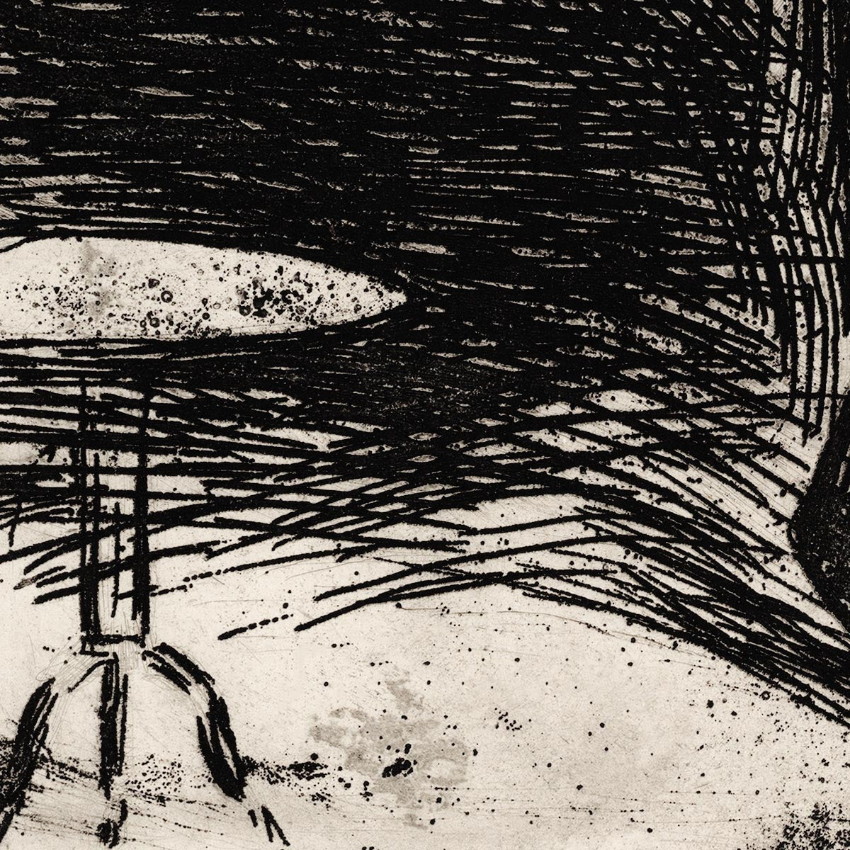 Afiche de la exposición Night Café Munch