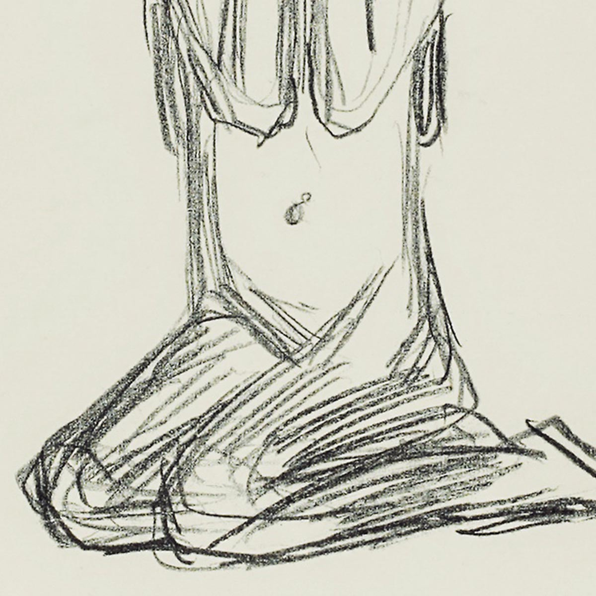 Póster de la exposición Omega y la flor Munch