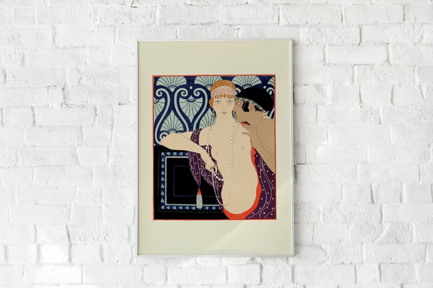 Póster Les Trois Beautes de Mnasidika Vintage