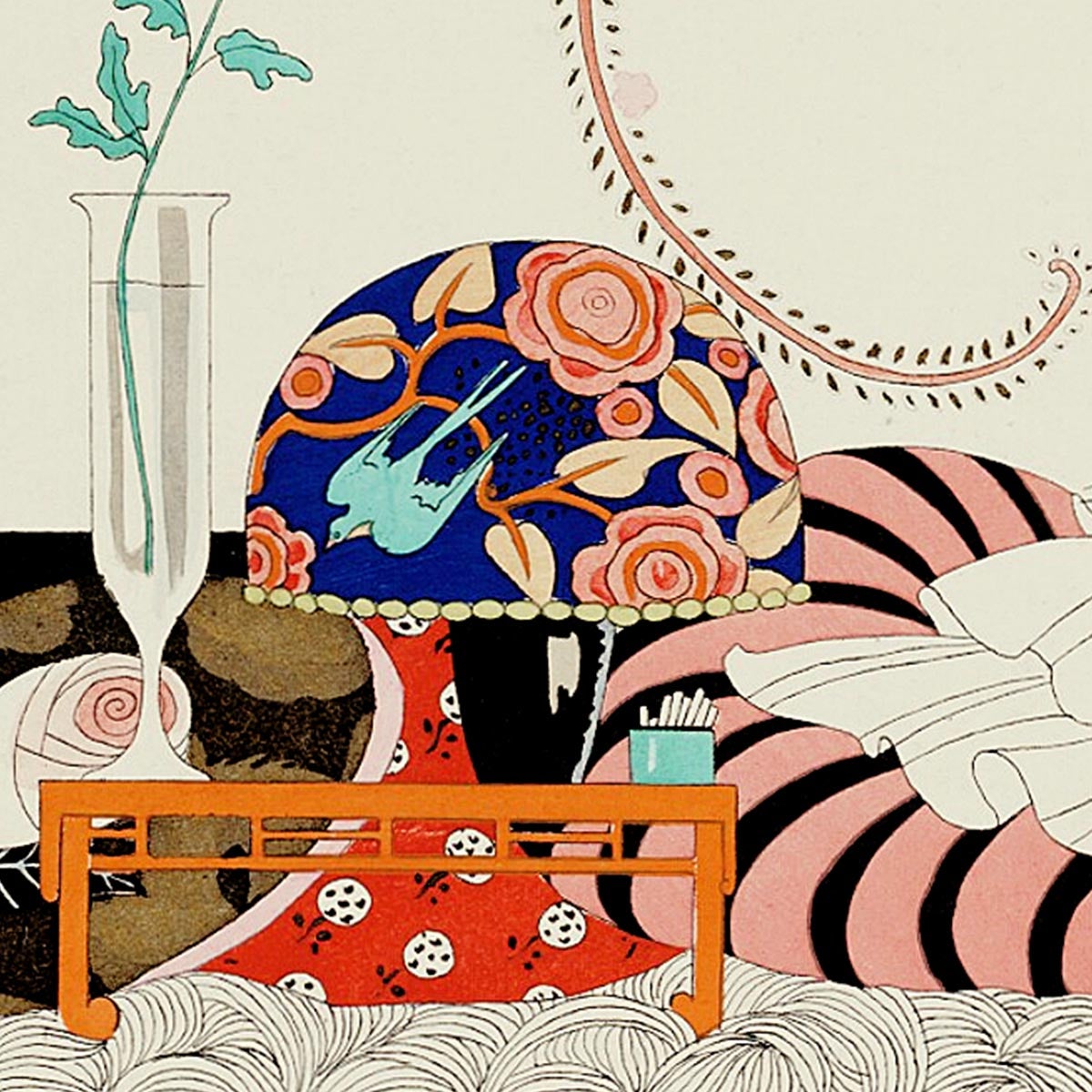 Minhuit... ou l_appartement a la mode Vintage Póster