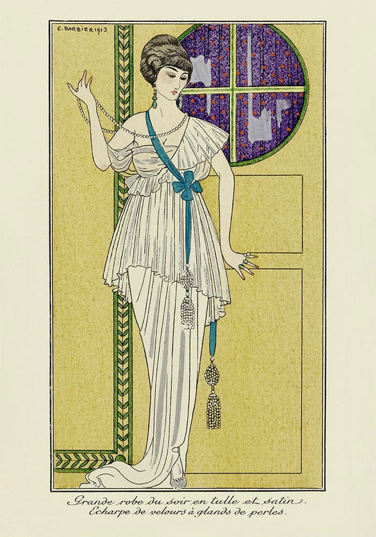 Trajes Parisiens, No. 84: Grande Robe du Soir