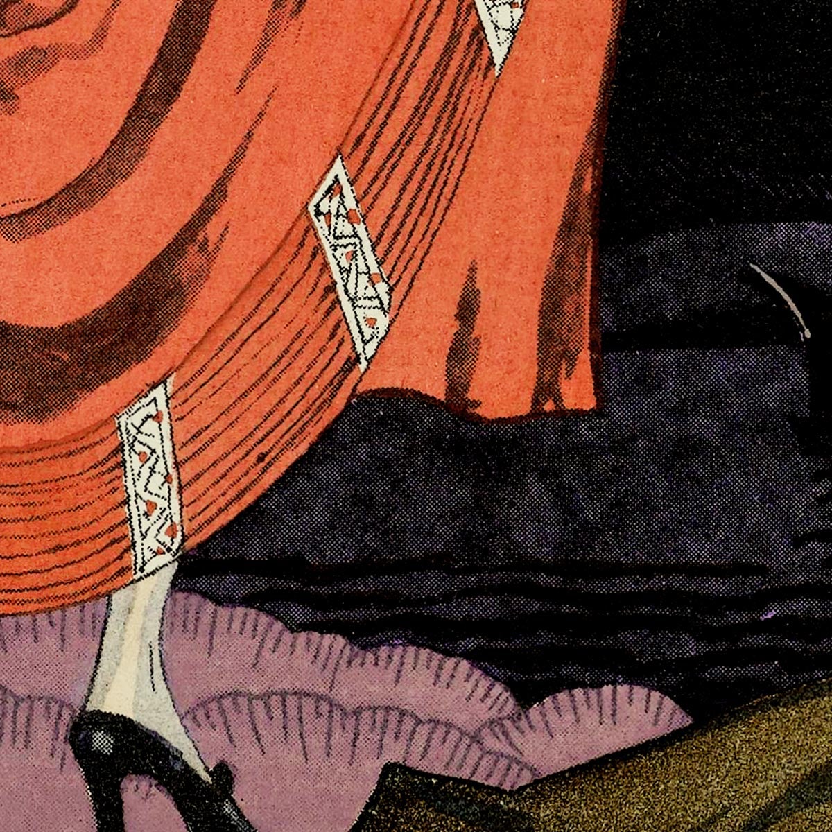 La Voie Lactée Vintage Póster