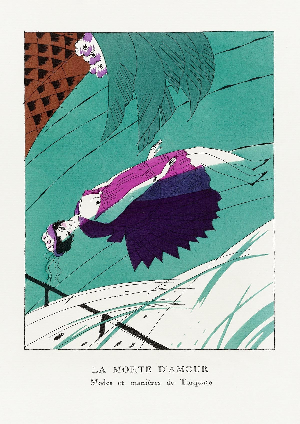 Póster La Morte D'Amour Vintage