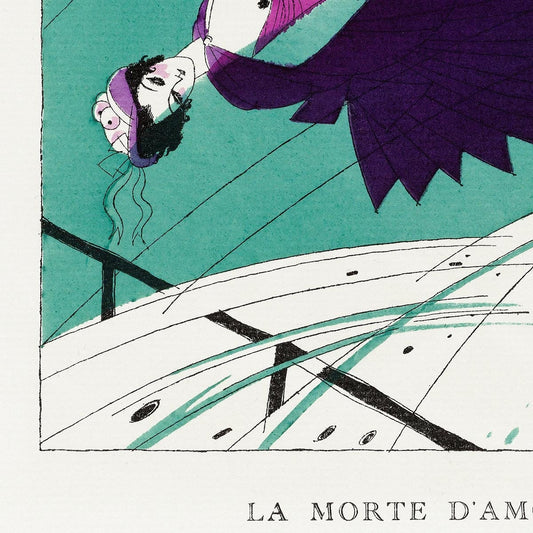 Póster La Morte D'Amour Vintage