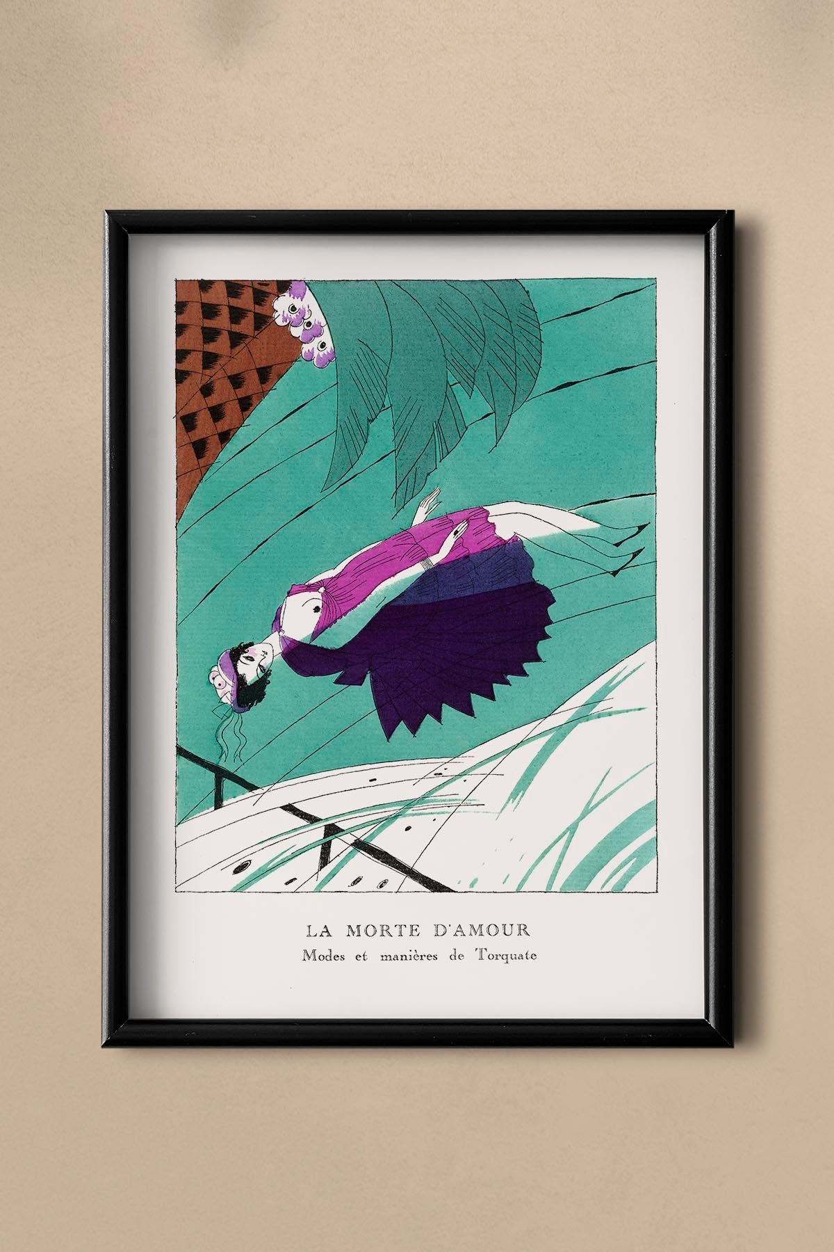 Póster La Morte D'Amour Vintage