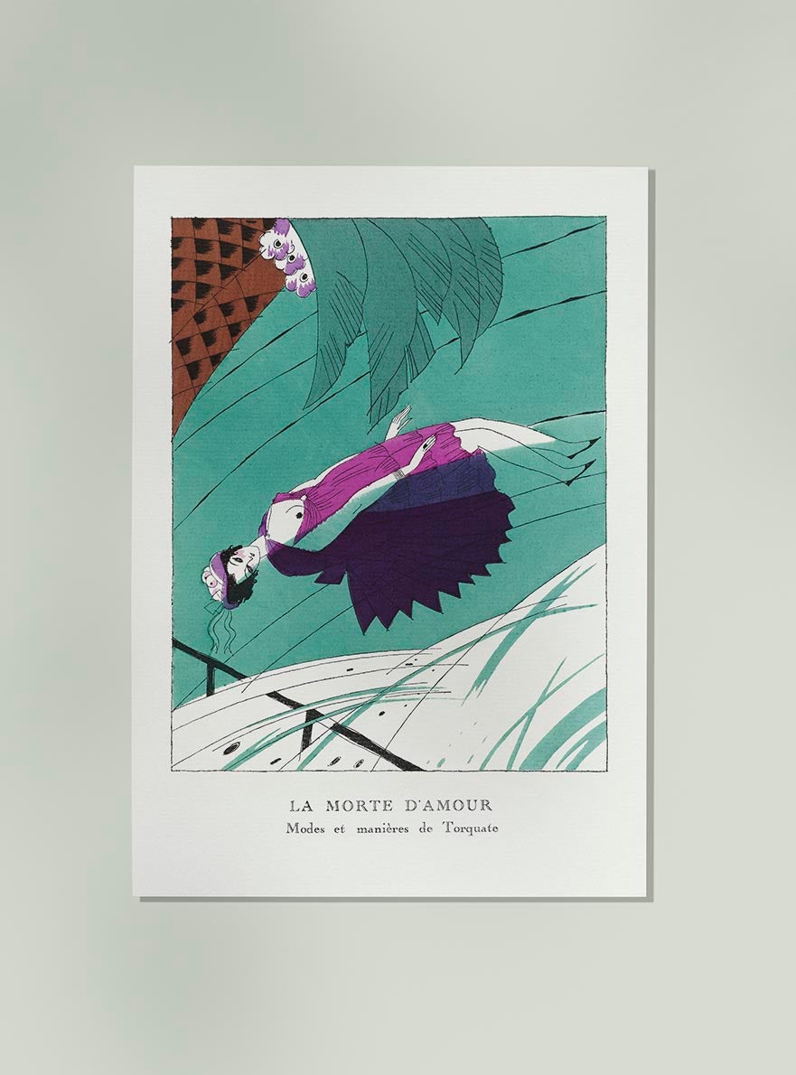 Póster La Morte D'Amour Vintage