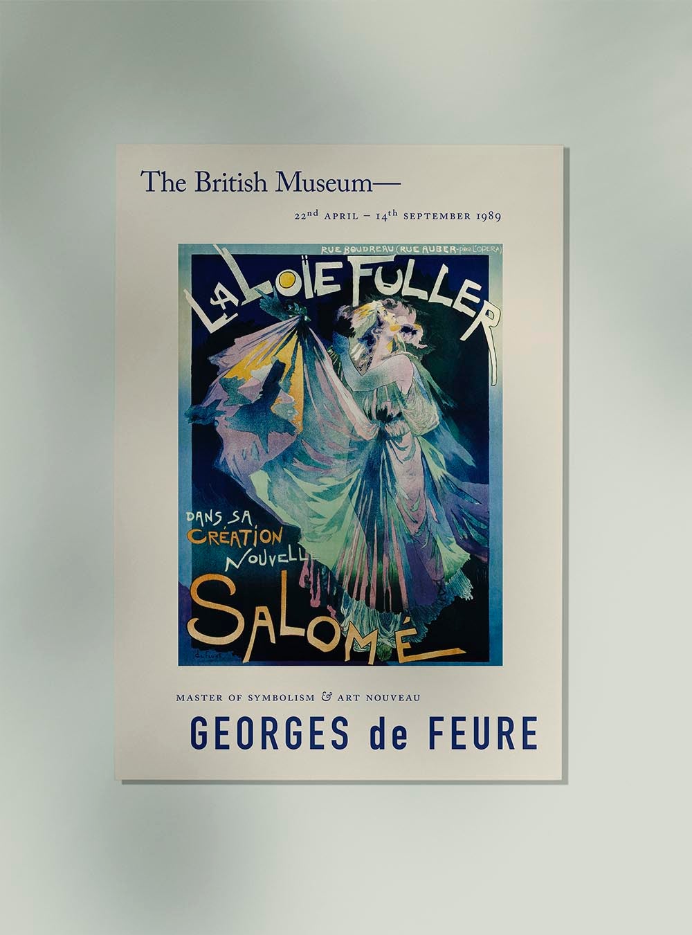 Póster Georges de Feure Comédie-Parisienne