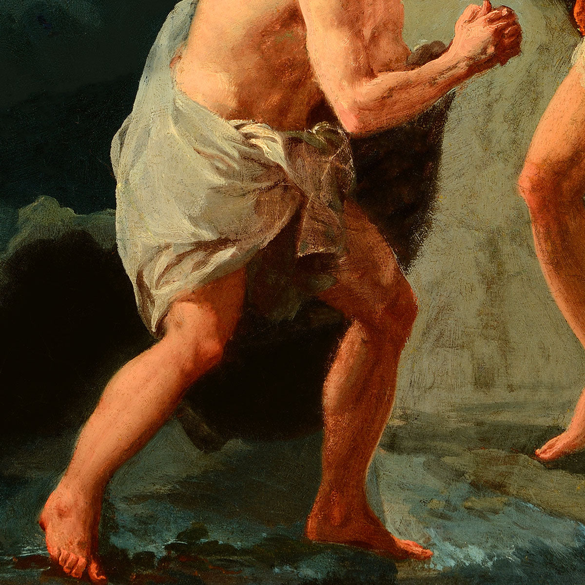 Bautismo de Cristo - Francisco de Goya Exhibition Poster