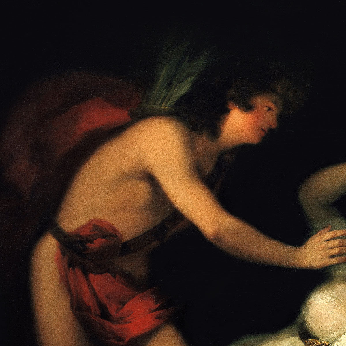 Allegory of Love, Cupid & Psyche - Francisco de Goya Exhibition Poster