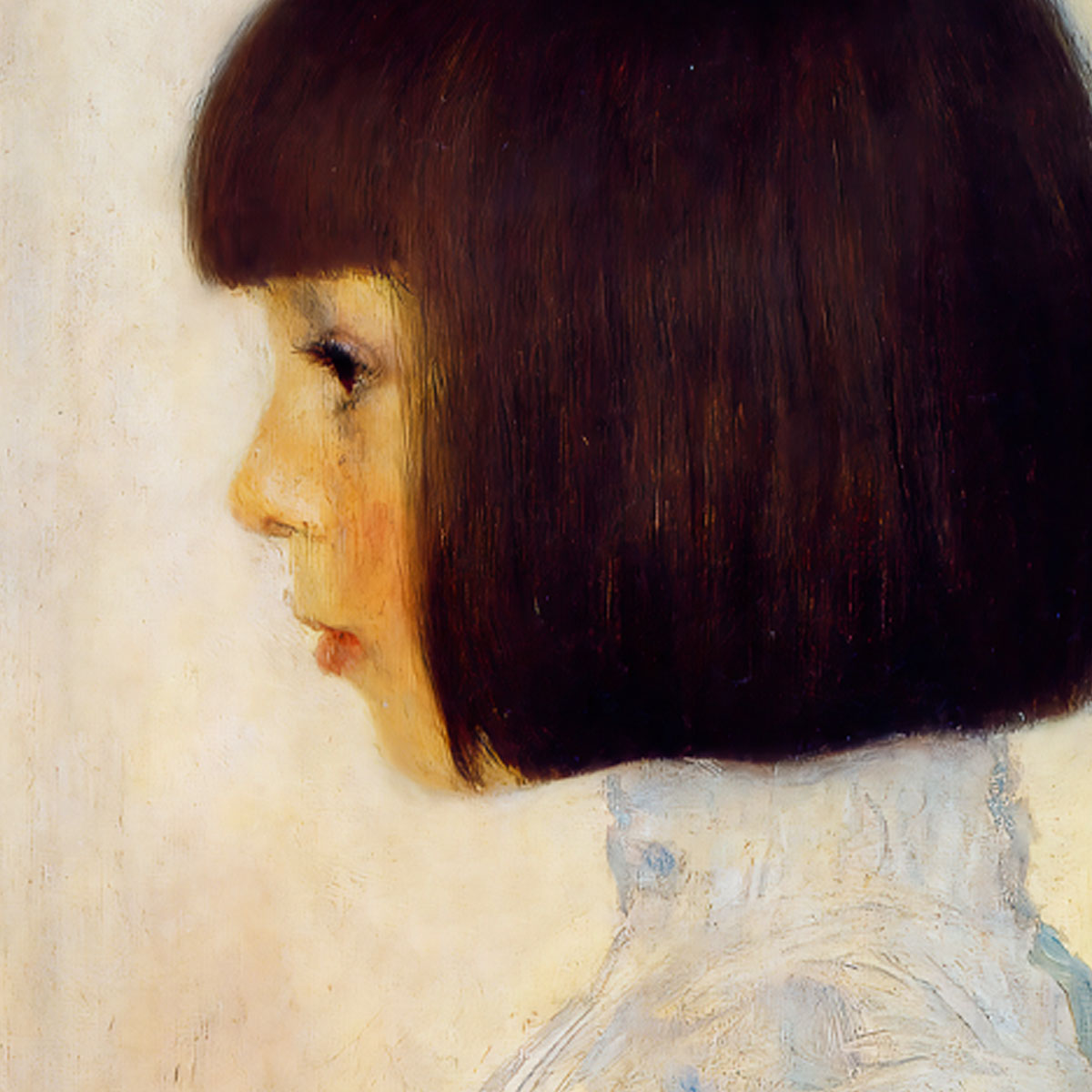 Retrato de Helene Klimt por Gustav Klimt