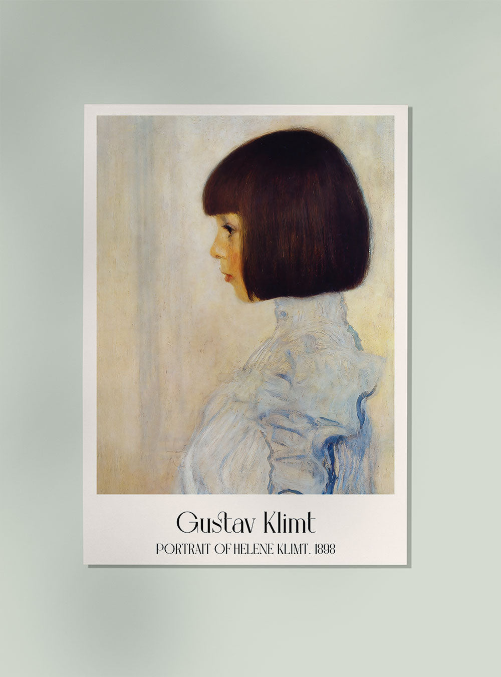 Retrato de Helene Klimt por Gustav Klimt