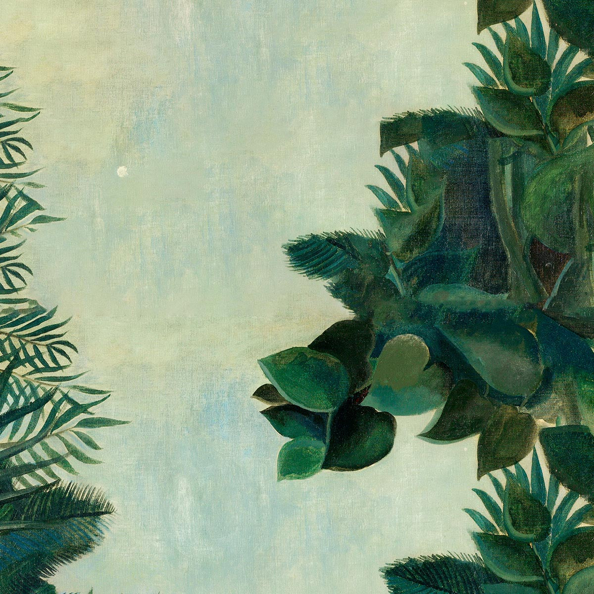 La jungla ecuatorial de Rousseau Lámina artística