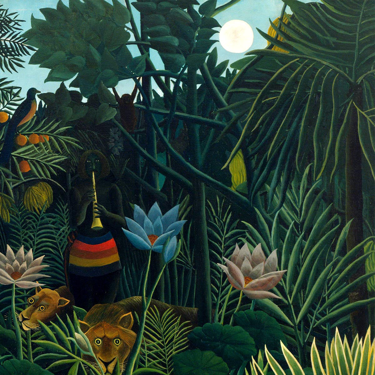 Lámina artística El sueño de Rousseau