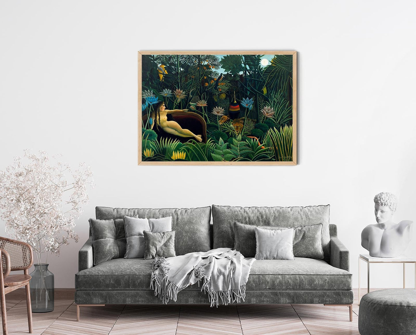 Lámina artística El sueño de Rousseau