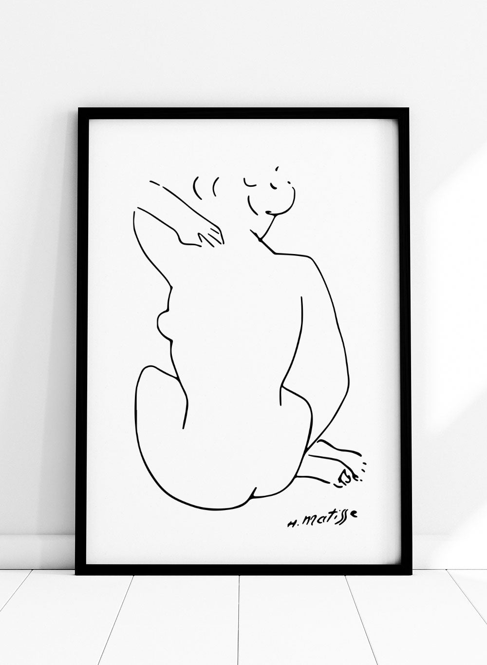 Boceto de figura desnuda de Henri Matisse