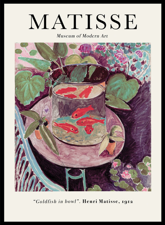 Goldfish in Bowl 1912 by Henri Matisse Print