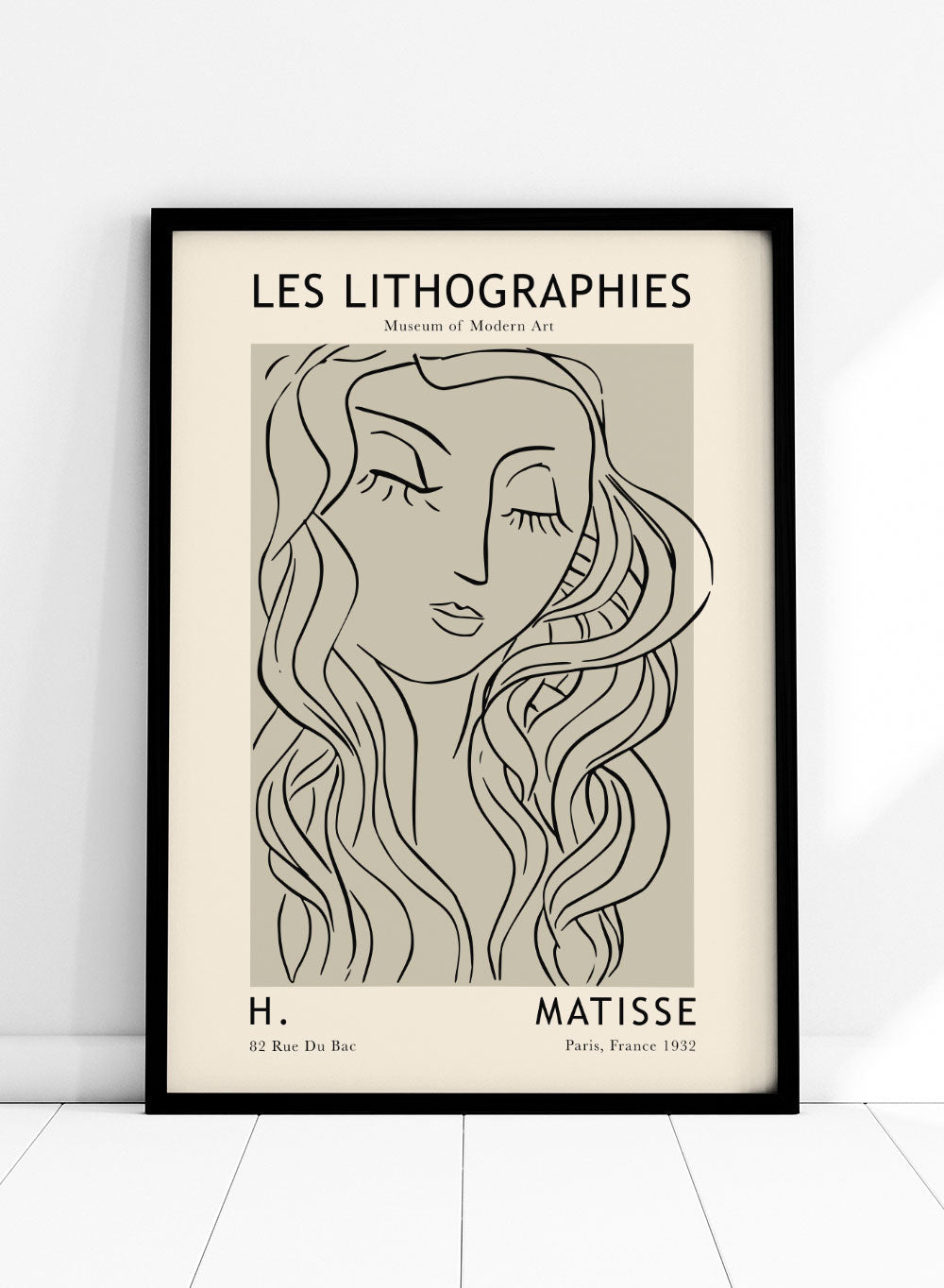 Boceto de mujer de Henri Matisse