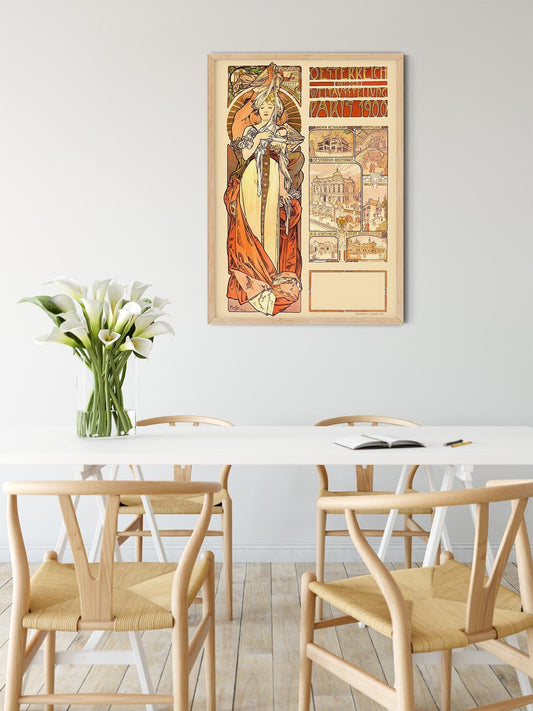 Österreich, Paris by Alphonse Mucha