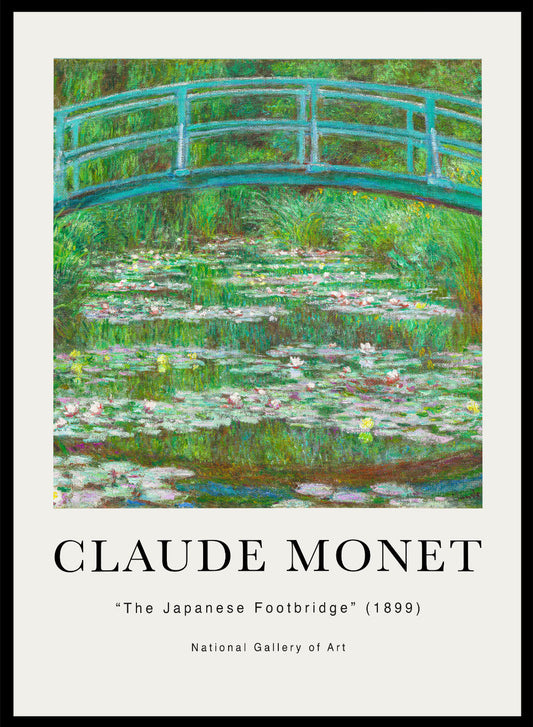 La pasarela japonesa, 1899, Monet Print