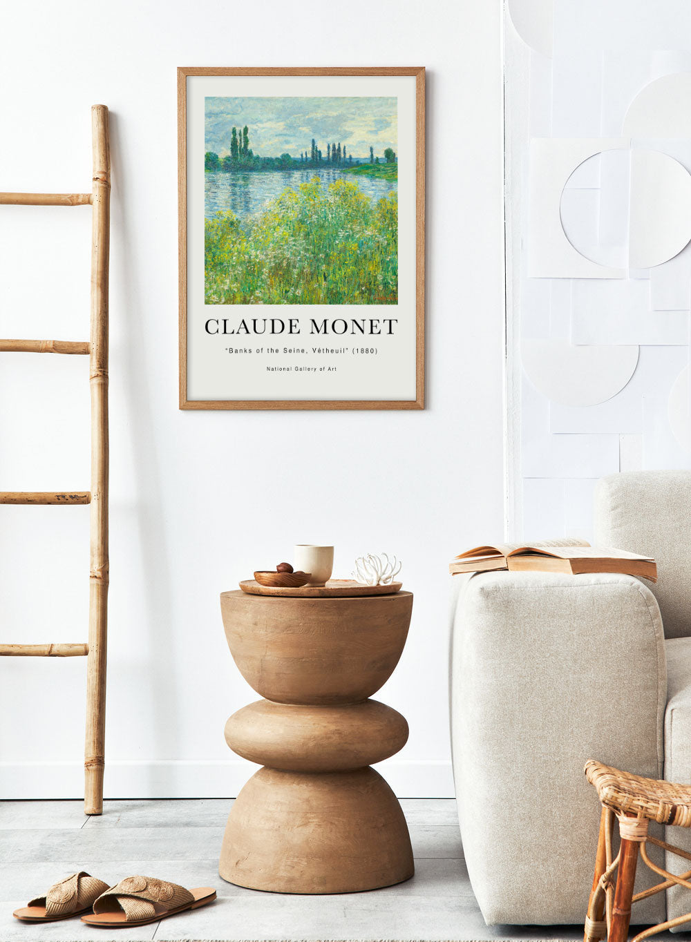 Orillas del Sena, Vétheuil 1880 de Monet