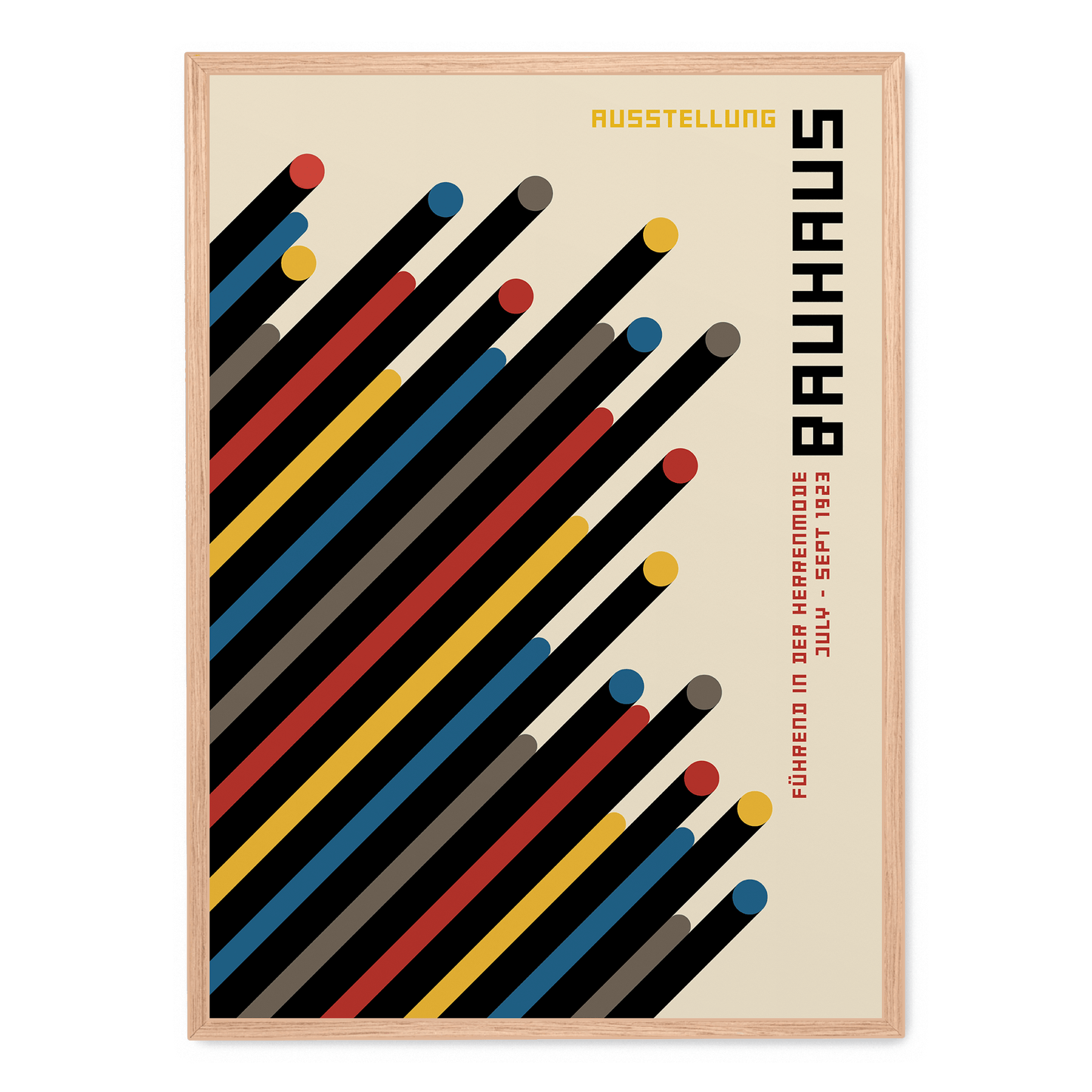 Líneas Bauhaus con puntos