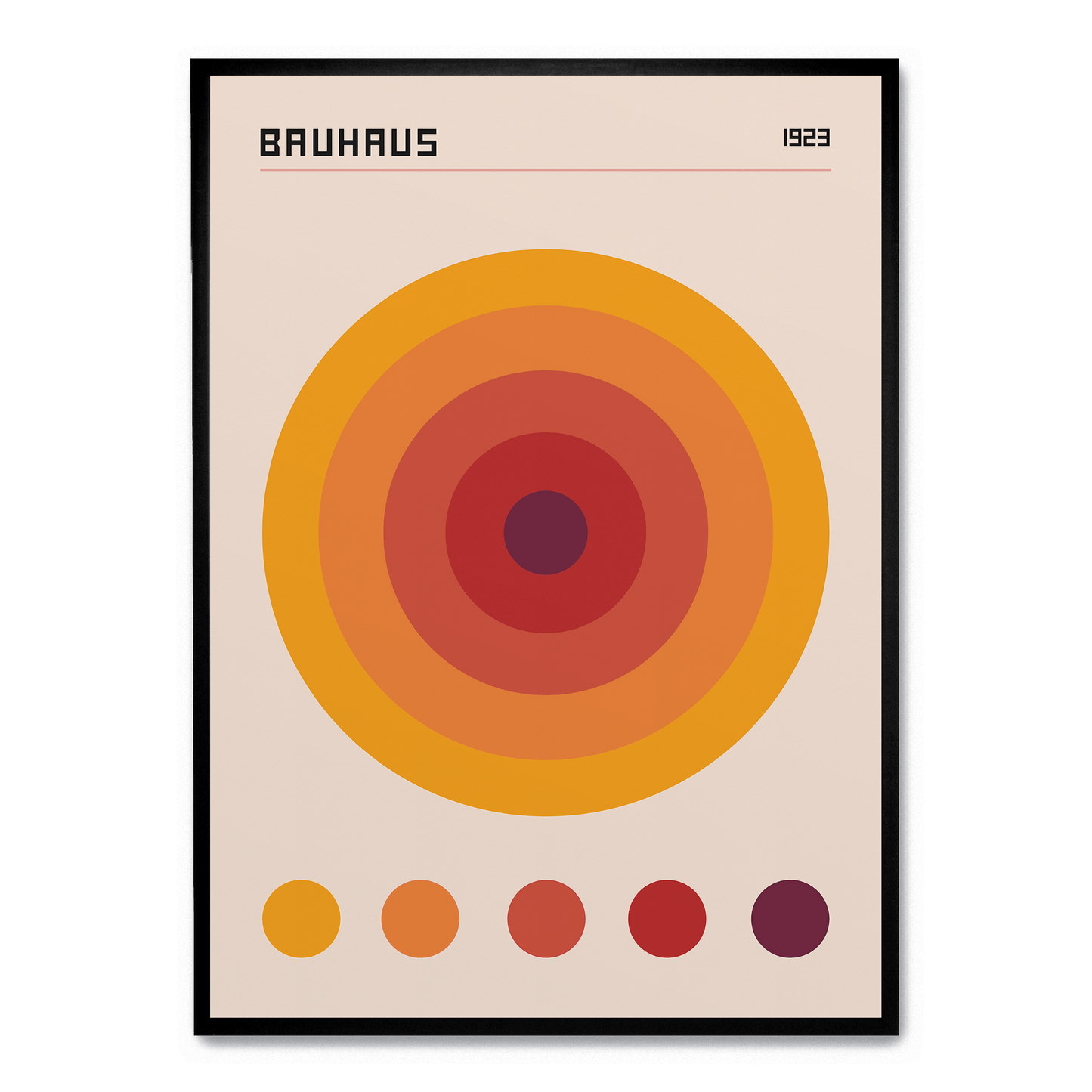 Bauhaus Orange Color Code