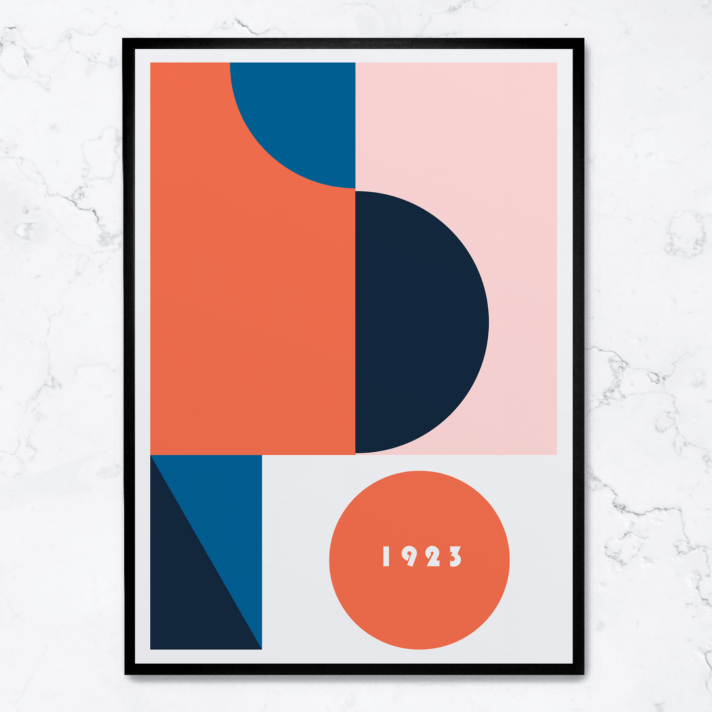 Colores suaves de la Bauhaus