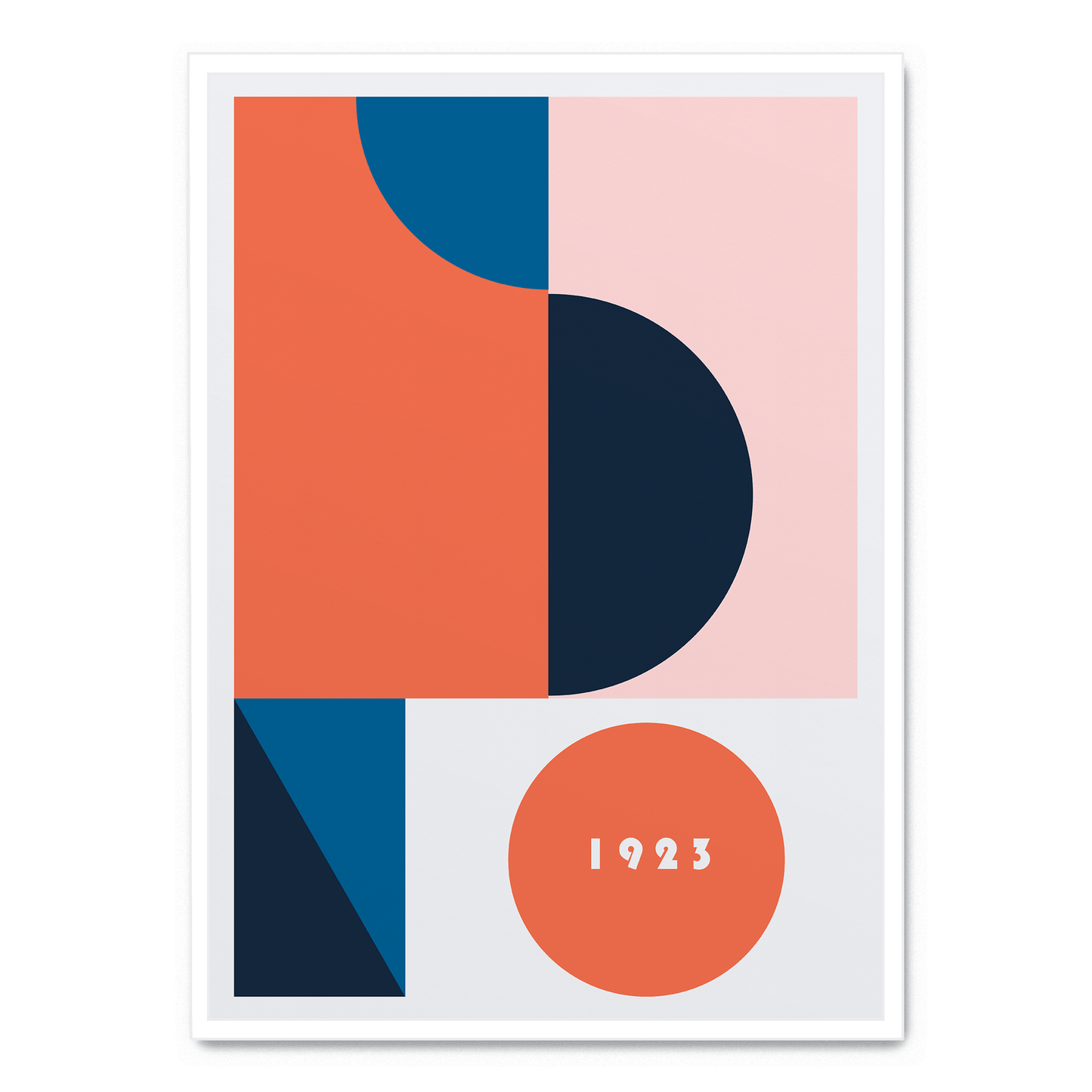 Colores suaves de la Bauhaus