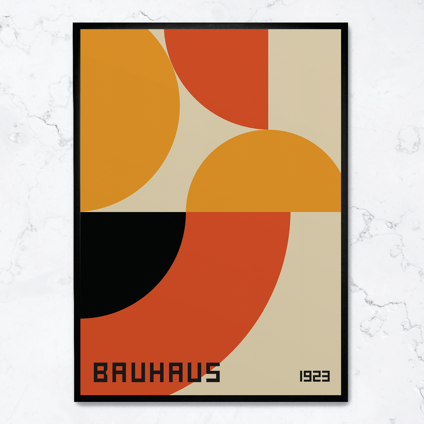 Colores cálidos de la Bauhaus