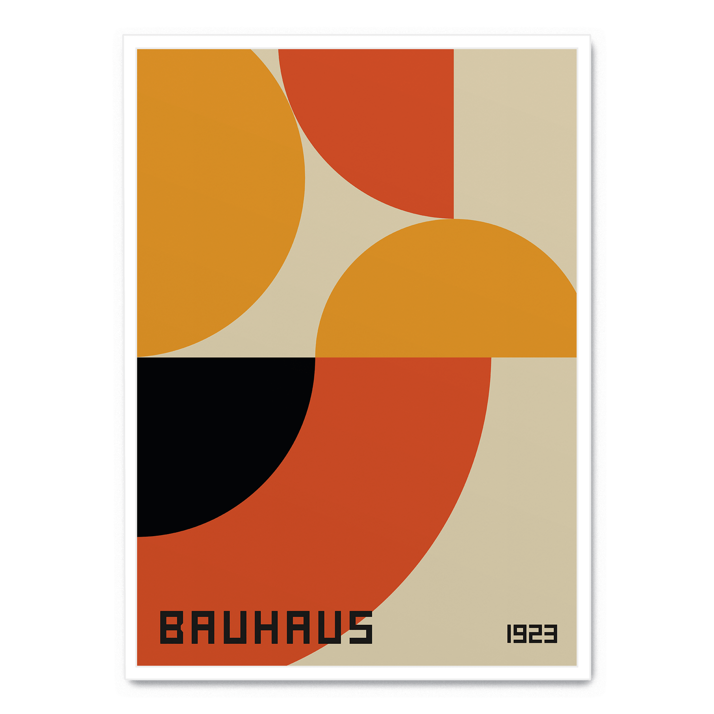 Colores cálidos de la Bauhaus