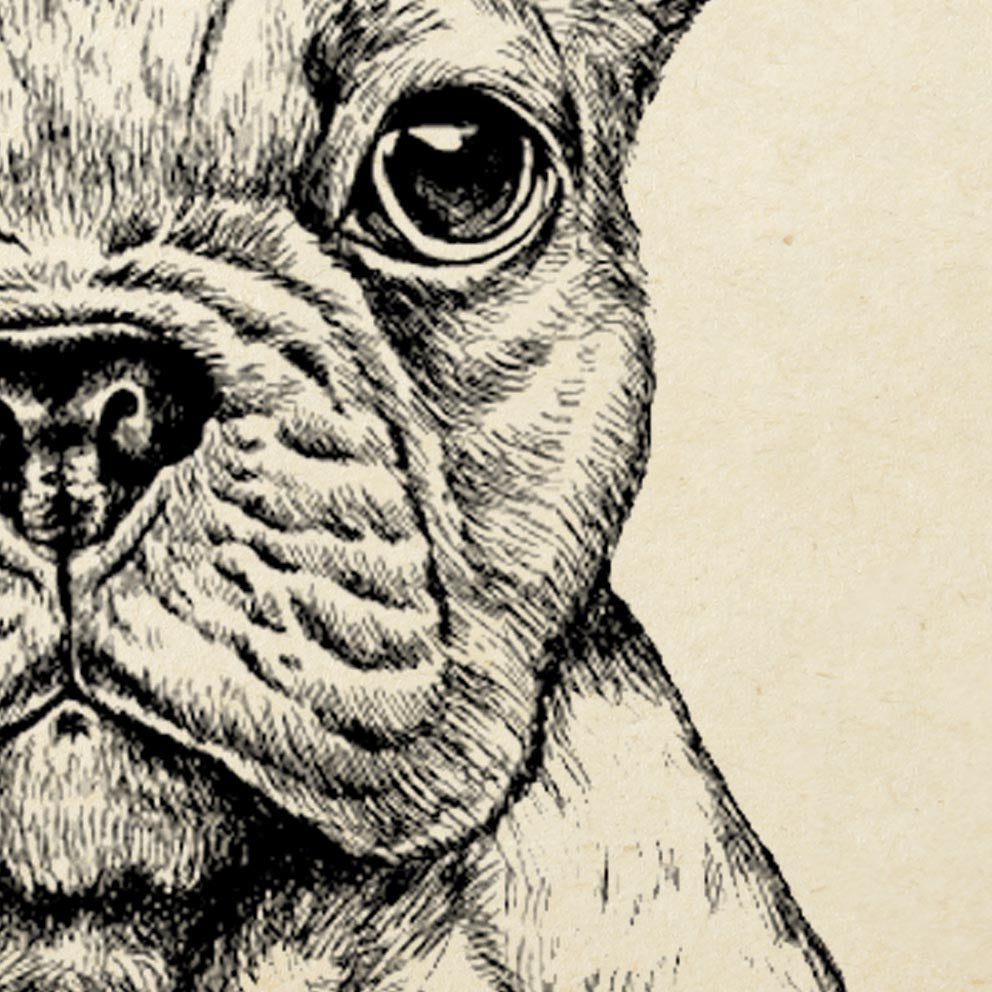 Tríptico de animales antiguos, serie 1 (juego de 3 láminas)