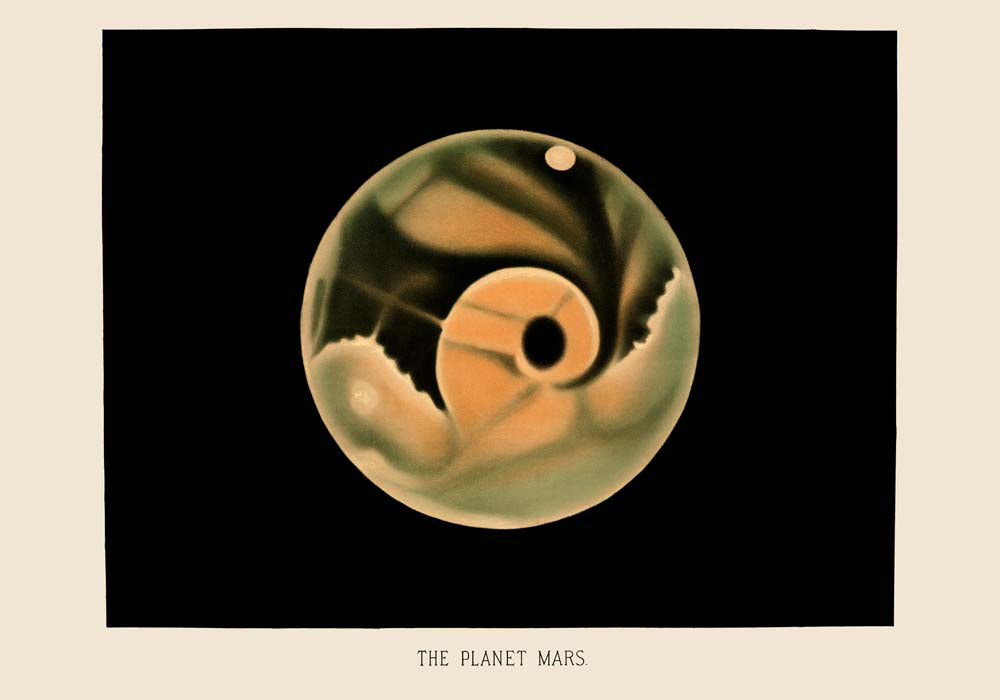 Conjunto de 3 carteles de Astronomía Trouvelot