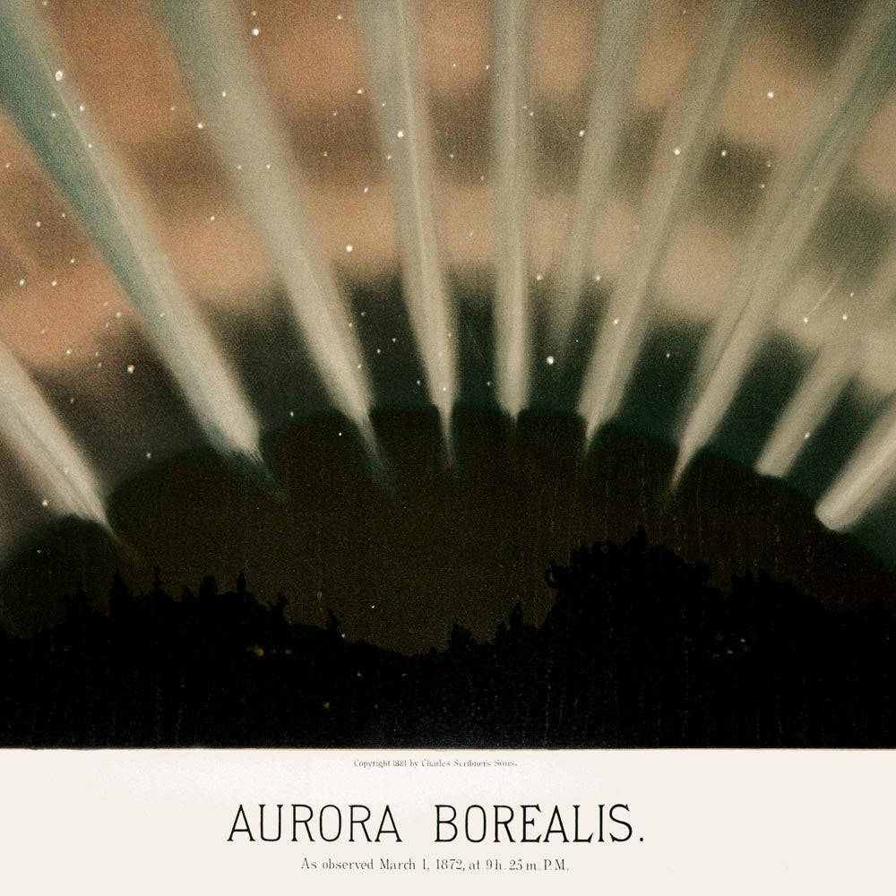 Conjunto de 3 carteles de Astronomía Trouvelot