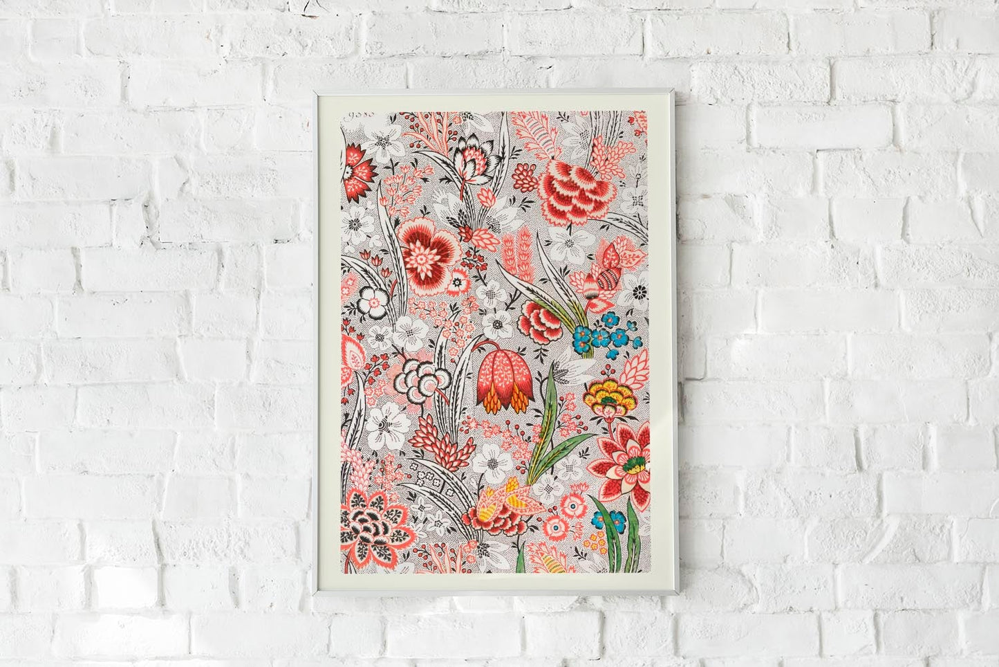 Póster con estampado floral de William Morris